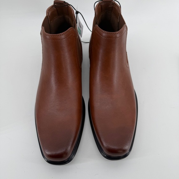 Perry Ellis Portfolio Mens Brown Chelsea Dress Boots Size 10 Item 1904706 - Picture 3 of 8